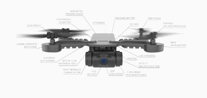 Micro Drone 4 0 0g未満でジンバル付きのドローン登場 一般社団法人ドローン撮影クリエイターズ協会 Dpca