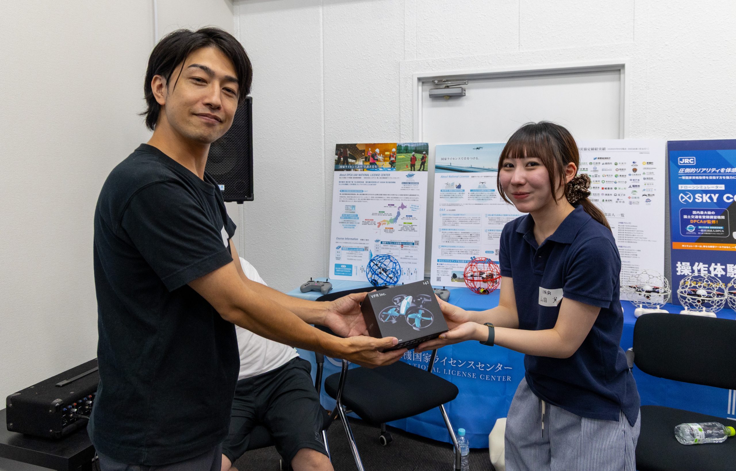 ドローン相撲優勝者